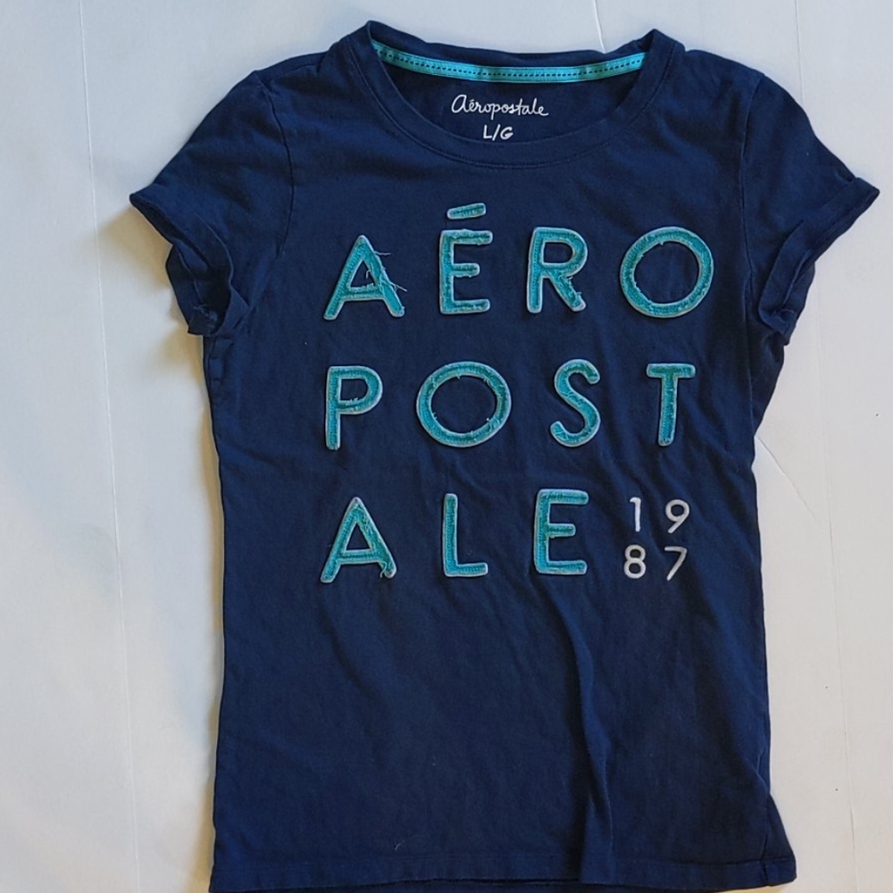 Aeropostale blue t-shirt